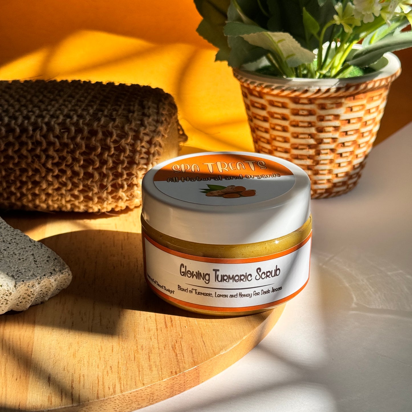Glowing Turmeric Scrub